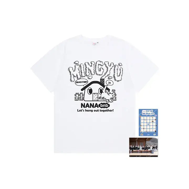 Seventeen NANA bnb official MD T-shirt - Mingyu – Reepop