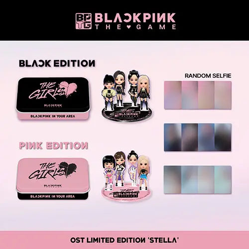 The Game OST 'THE GIRLS' by Blackpink - Limited Stella Version
