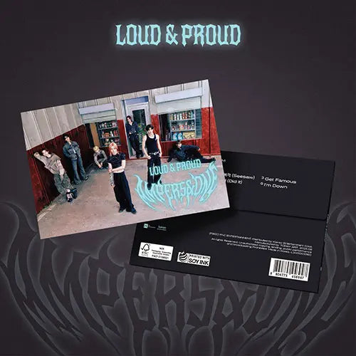 Loud & Proud by AMPERS&ONE - Postcard Version