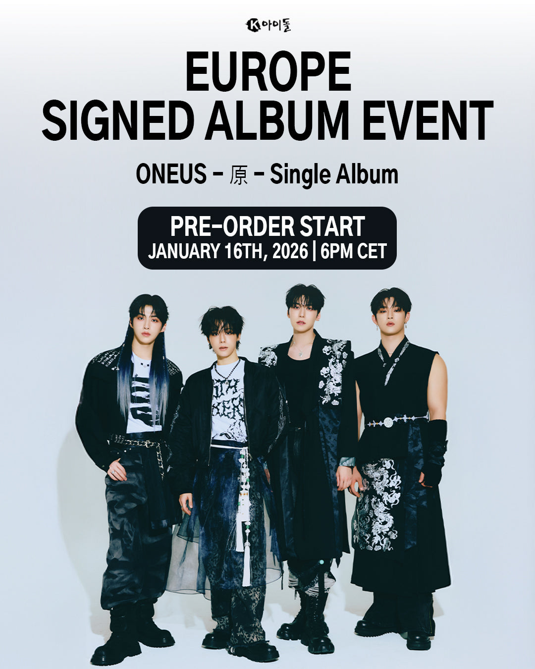 *SIGNED ALBUM & LUCKY DRAW EVENT* 原 by ONEUS
