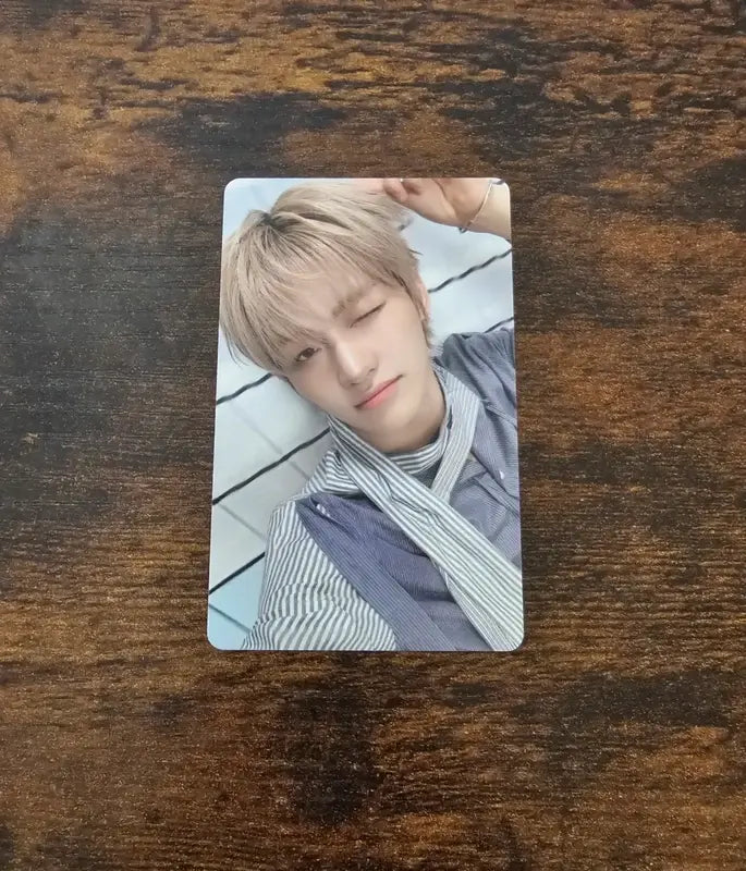 TWS 'No Tragedy' Official Weverse Pre-order Benefit Photocard - Jihoon.