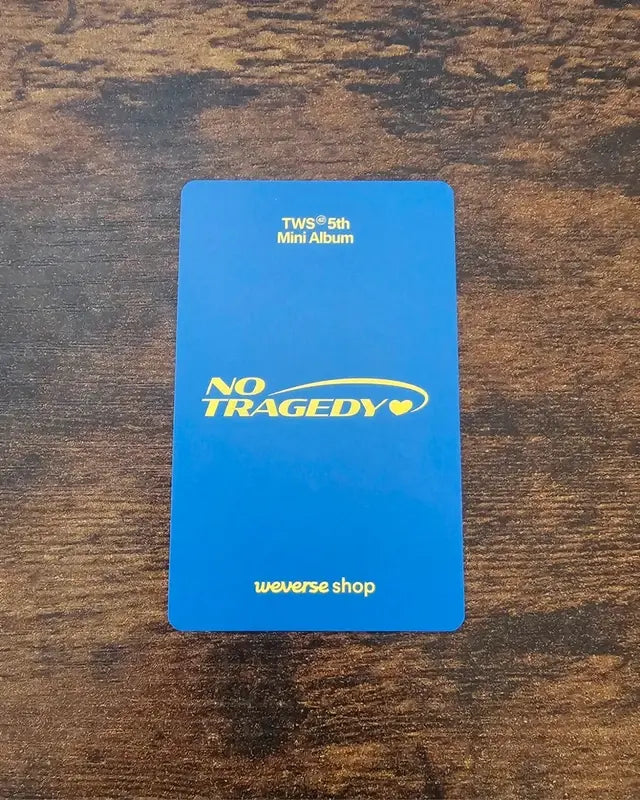 TWS 'No Tragedy' Weverse Pre-order Benefit Photocard - Jihoon