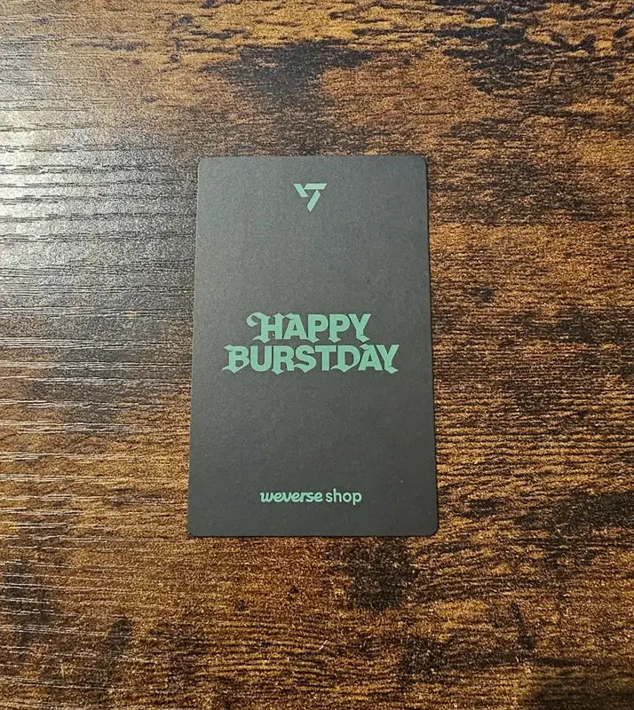 Seventeen 'Happy Burstday' Weverse Pre-order Benefit Photocard - Jun