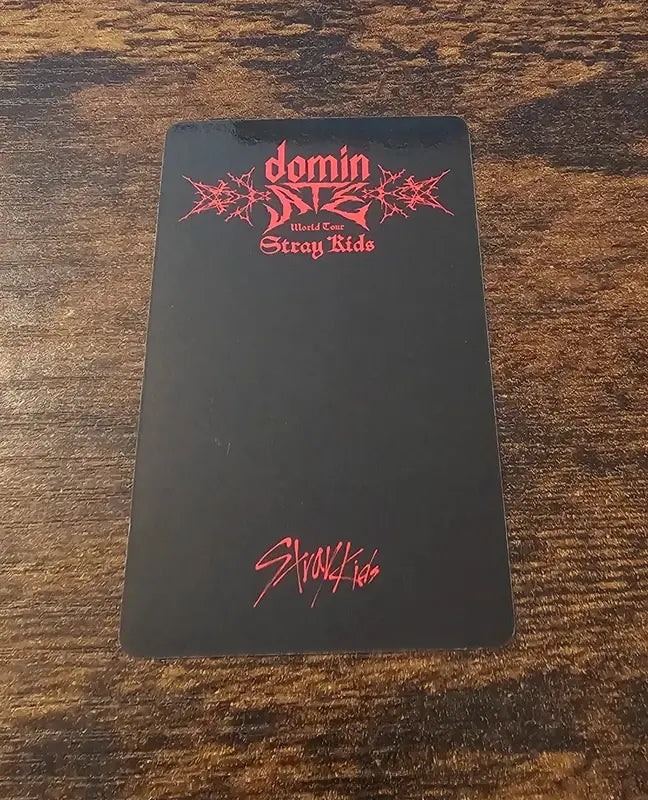 Stray Kids dominATE World Tour Photocard - Felix