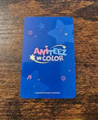 Ateez 'Aniteez in Color' MD random trading card photocard - San