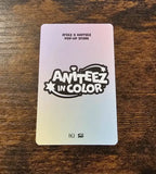 Ateez 'Aniteez in Color' Pop-up Store Pre-order Benefit Photocard - San