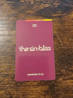 Enhypen 'The Sin: Bliss' Weverse Pre-order Benefit Photocard - Jungwon