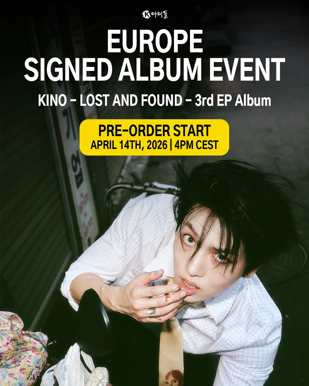 *Signed Album & Lucky Draw Event* Lost and Found by KINO