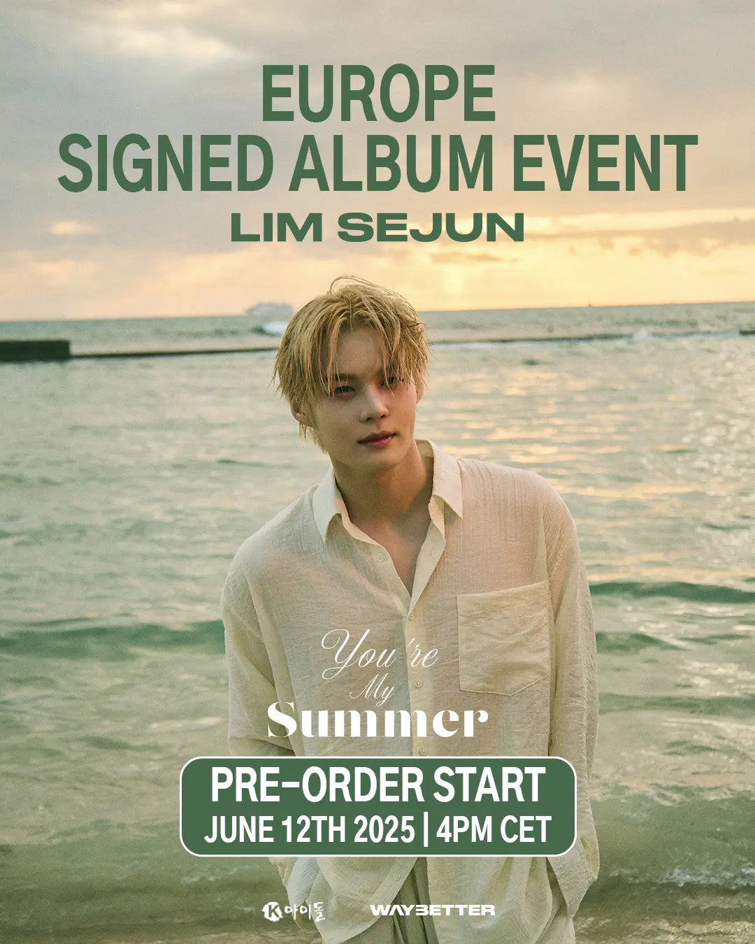 *SPECIAL EVENT/SIGNED ALBUM* You're My Summer by Lim Sejun