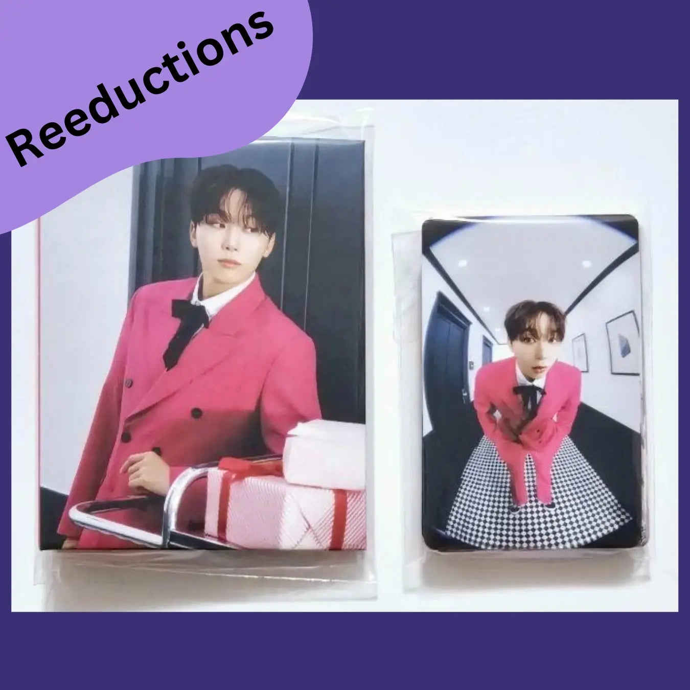 *REDUCTION ITEM* Seungkwan (Seventeen) 'Spill the Feels - Carat Ver.' Binder & Photocard Set