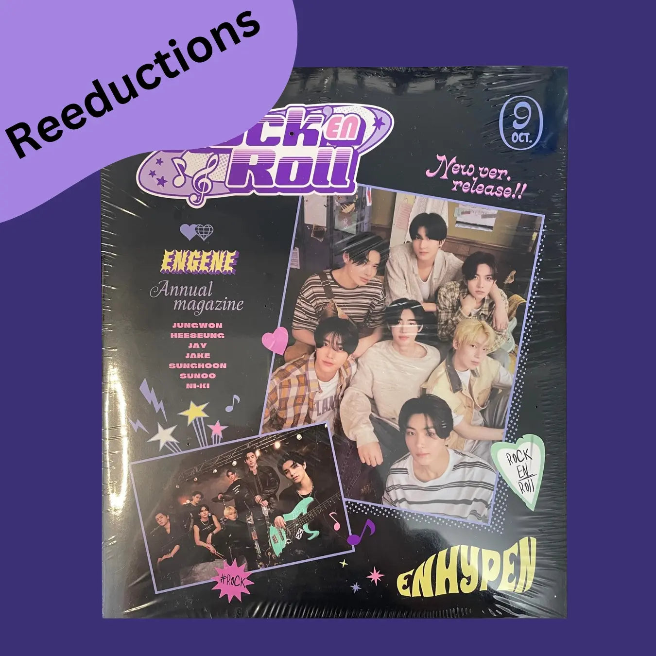 *REDUCTION ITEM* Enhypen 'Rock En Roll' Membership Photobook