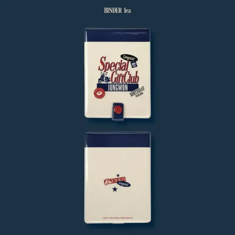 Jungwon (Enhypen) Happy Birthday Mini Photocard Binder