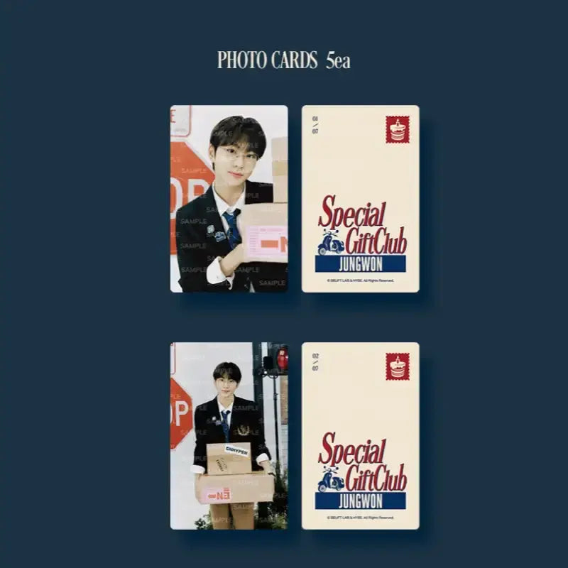 Jungwon (Enhypen) Happy Birthday Photocard Holder