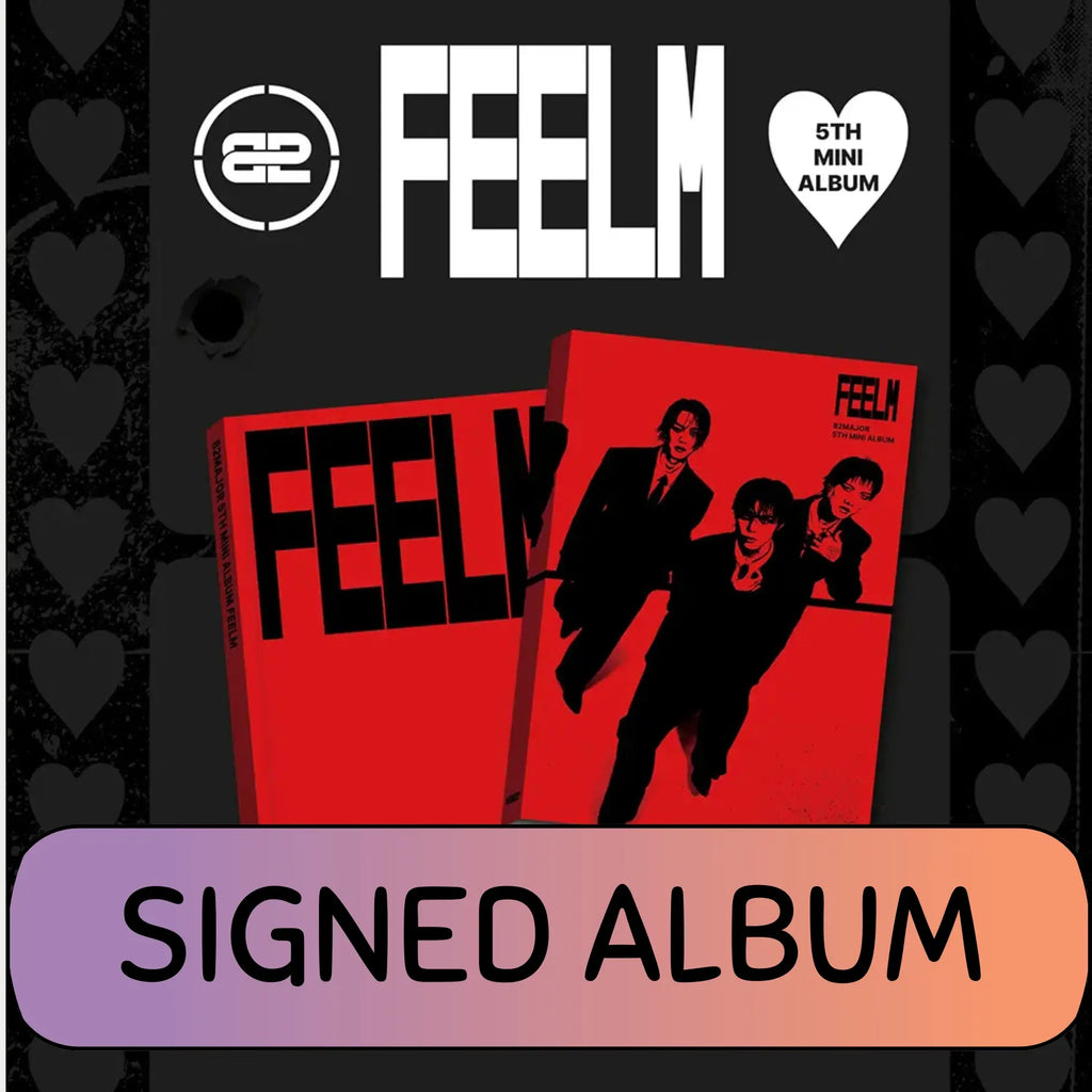 *Signed Album & Lucky Draw Event *FEELM by 82MAJOR