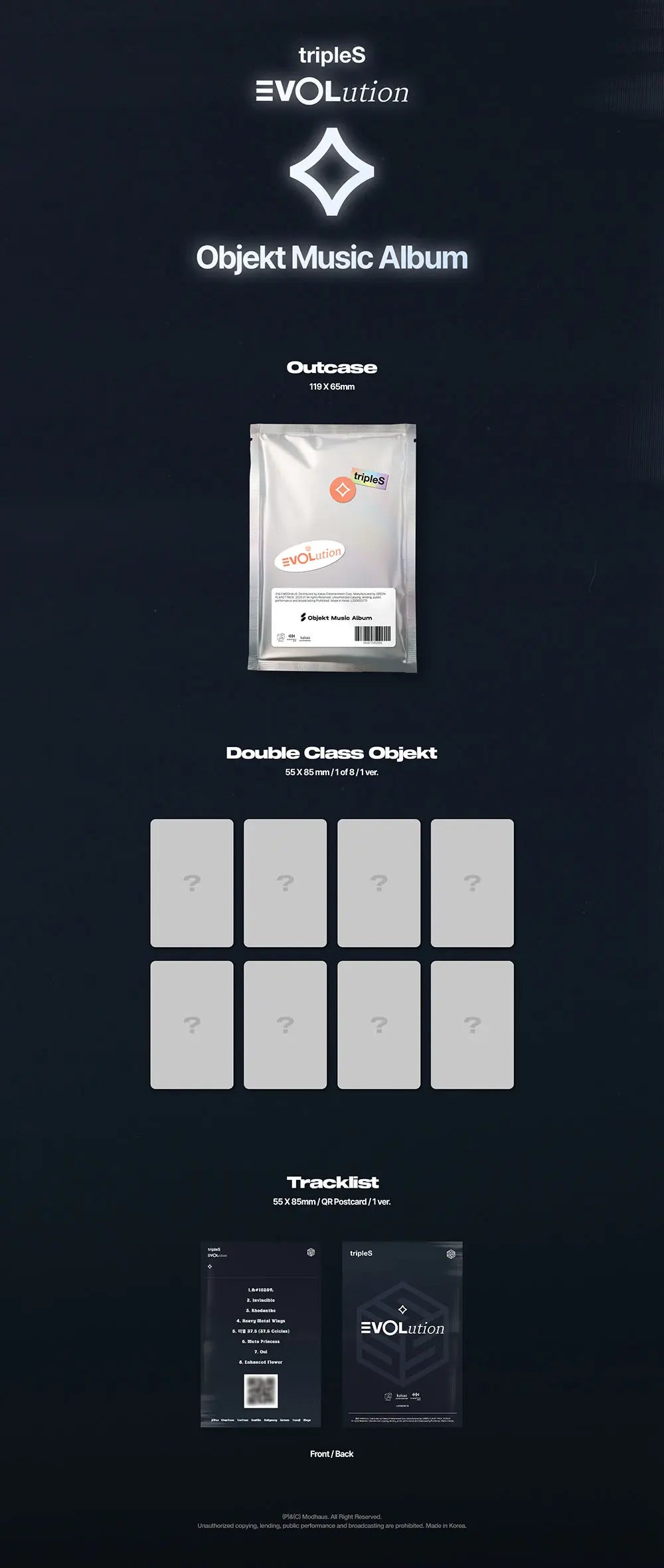 EVOlution : Mujuk by tripleS - Objekt Music Album