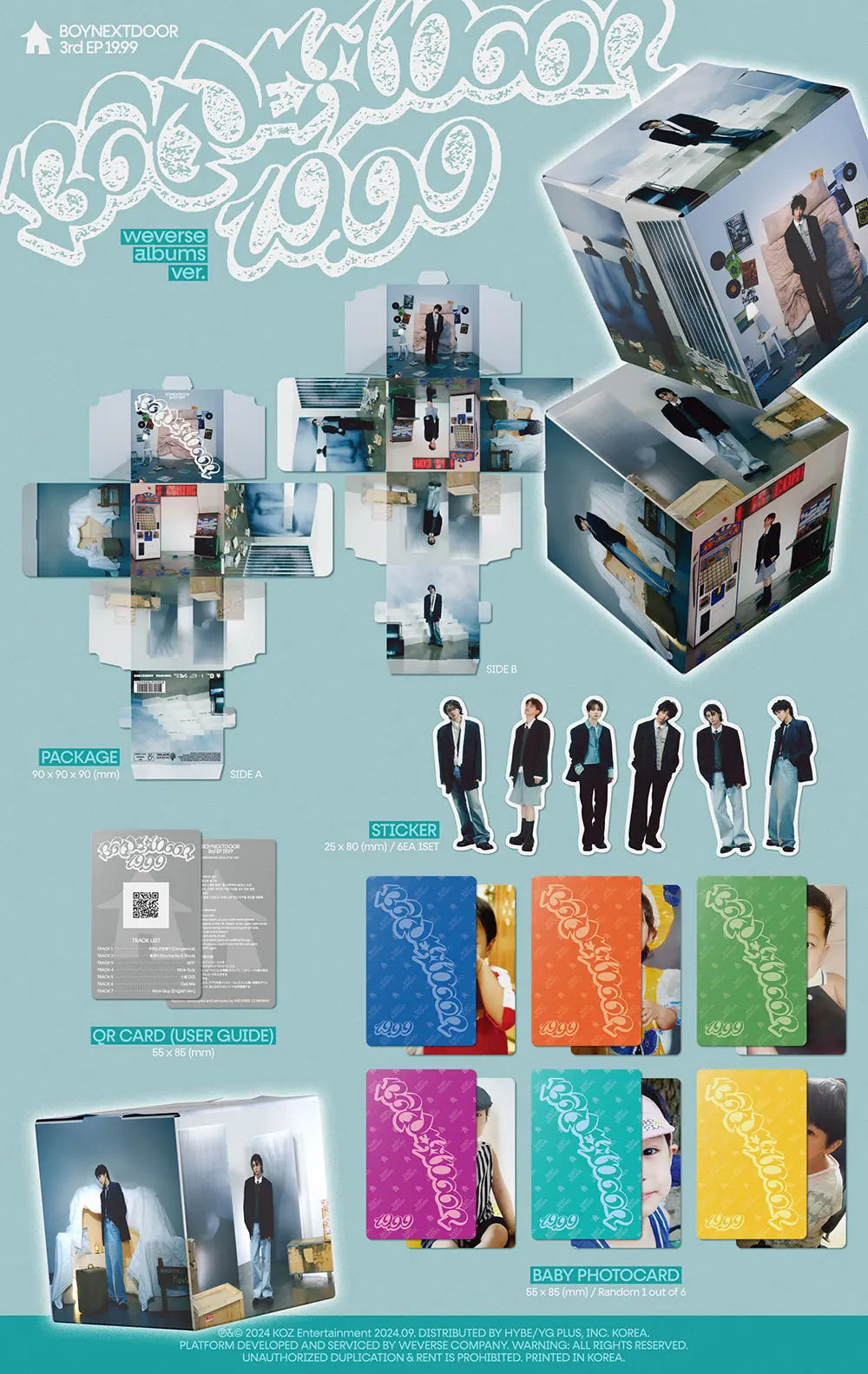 19.99 by BOYNEXTDOOR - Weverse Version