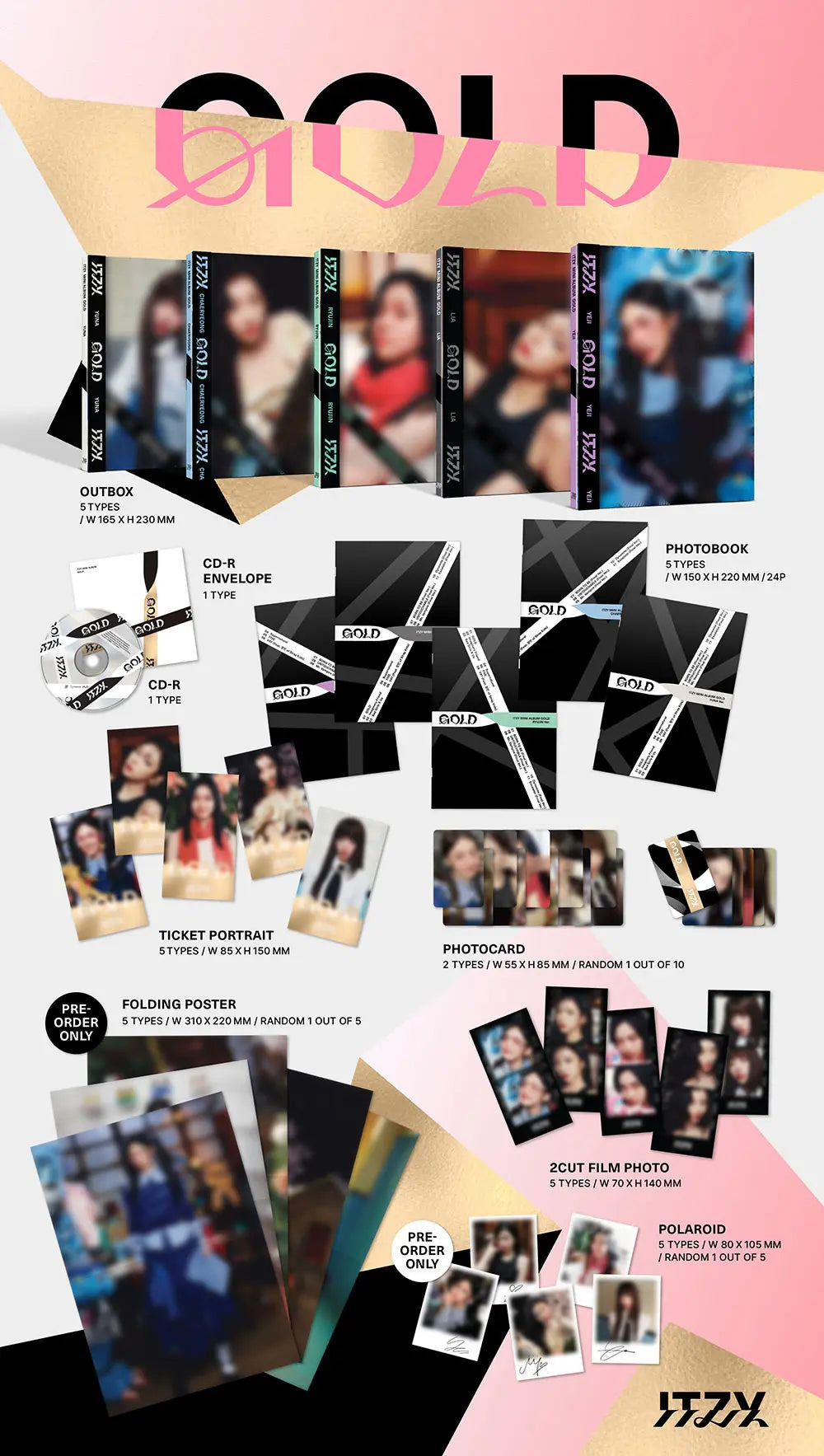 Gold by Itzy - Digipack Version