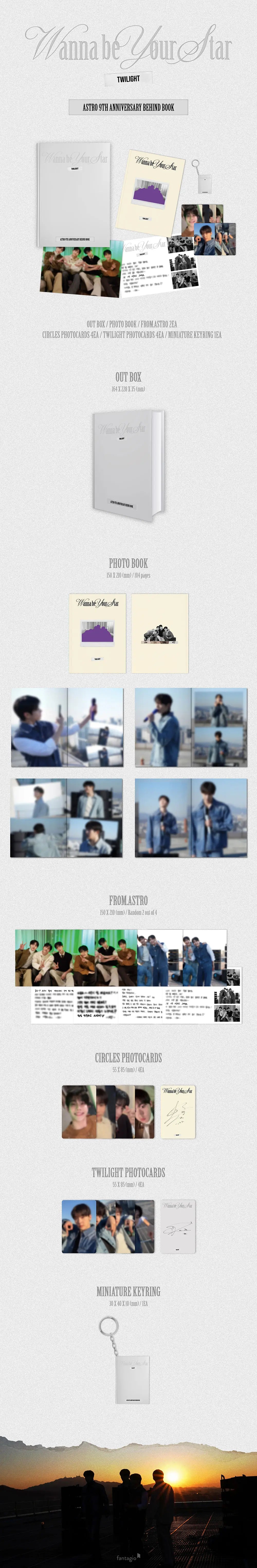 Astro 9th Anniversary Behind Book