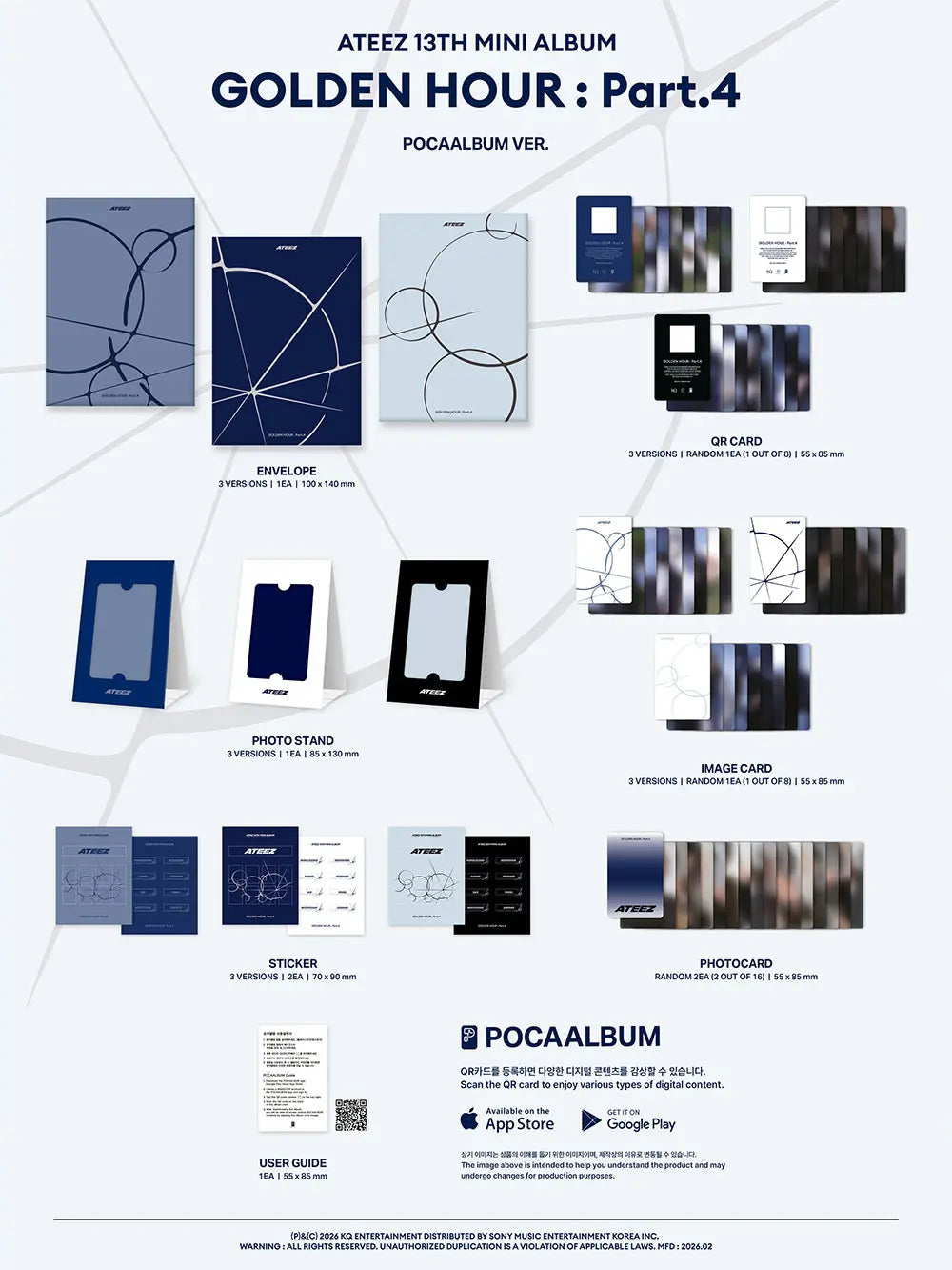 Golden Hour: Part. 4 by ATEEZ - POCAALBUM Version