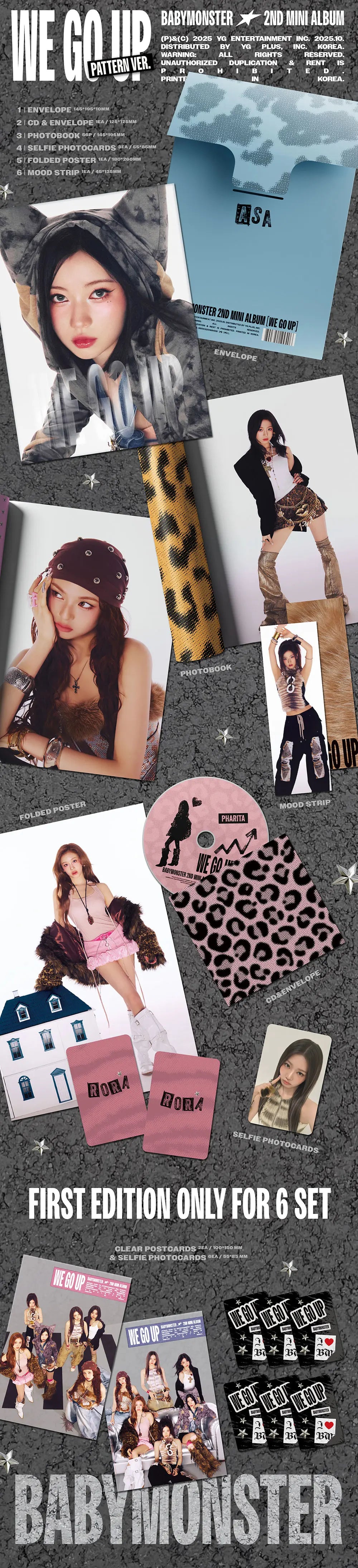 We Go Up by BABYMONSTER - Pattern Version