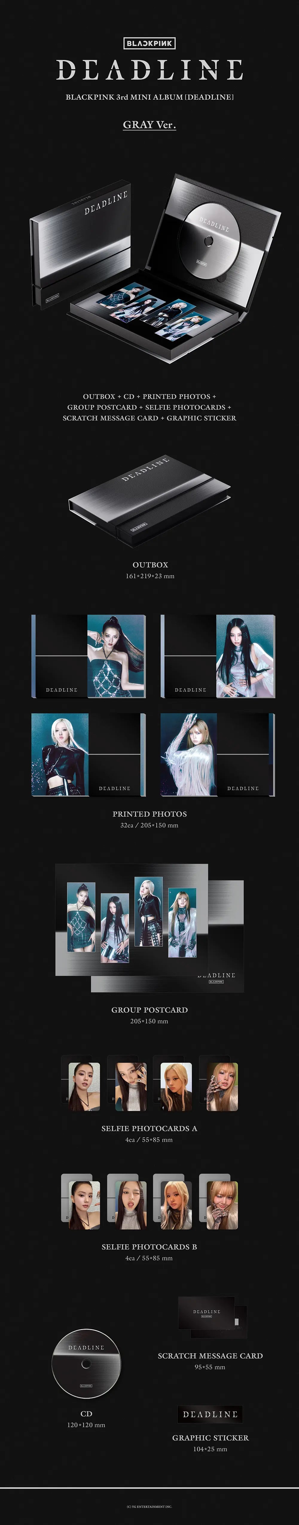 DEADLINE by Blackpink - Gray Version