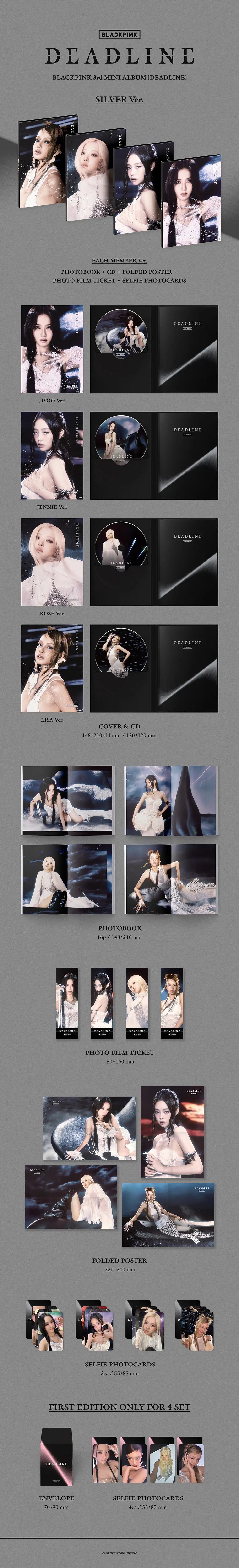 DEADLINE by Blackpink - Silver Version