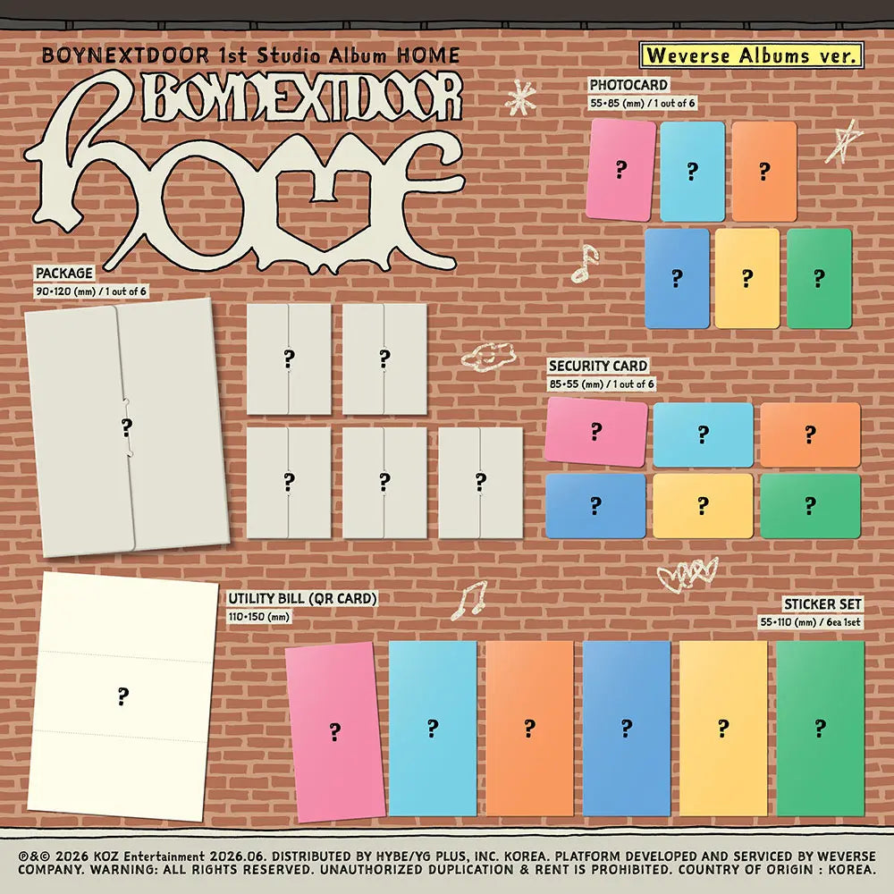 Home by BOYNEXTDOOR  - Weverse Album Version