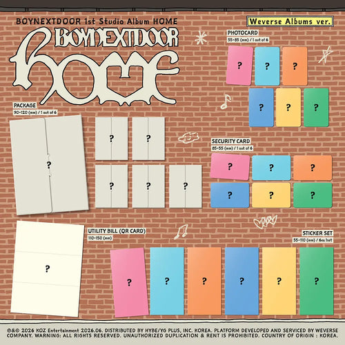 Home by BOYNEXTDOOR  - Weverse Album Version