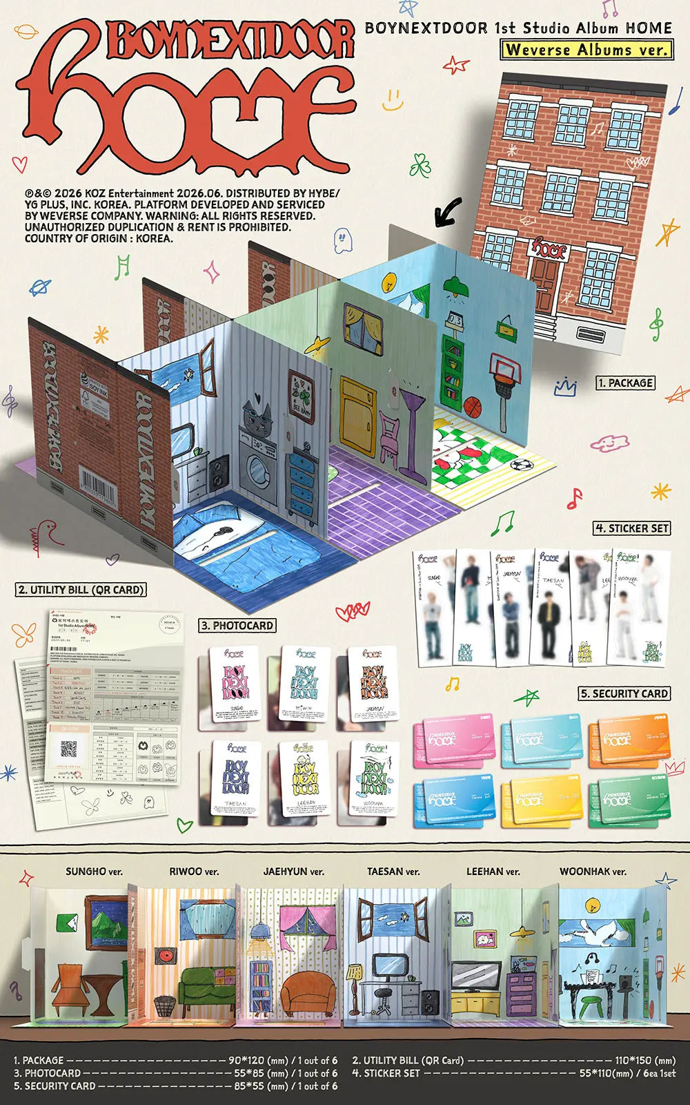 Home by BOYNEXTDOOR  - Weverse Album Version