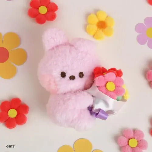 BT21 X Monopoly Collaboration minini Bouquet Plush Keyring