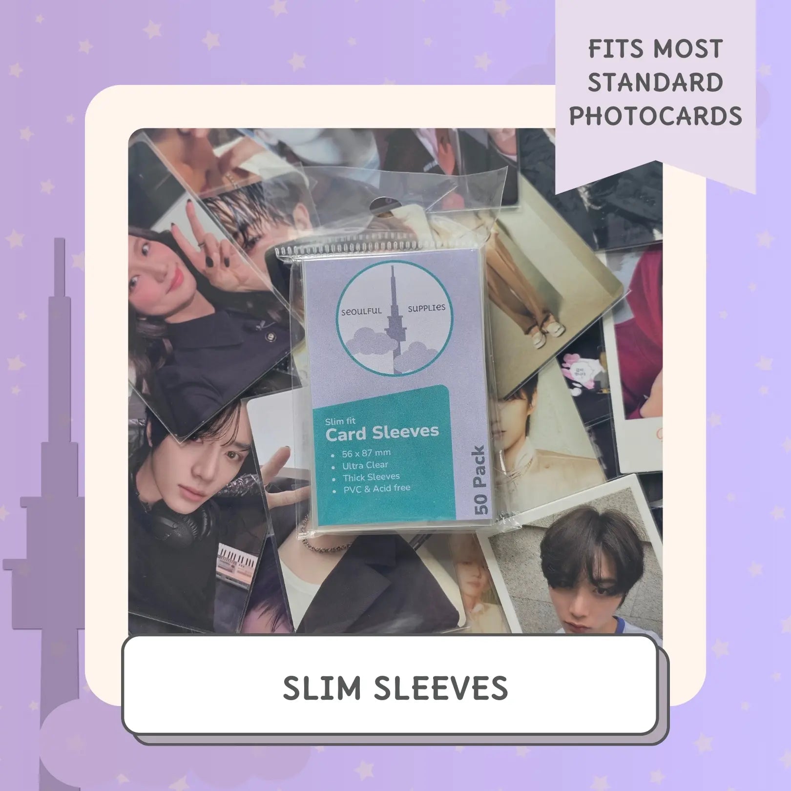 Standard Photocard Sleeves Reepop Standard Photocard Sleeves Reepop