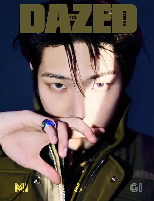 Ateez Dazed & Confused Korea December 2024 Magazine Cover - Mingi
