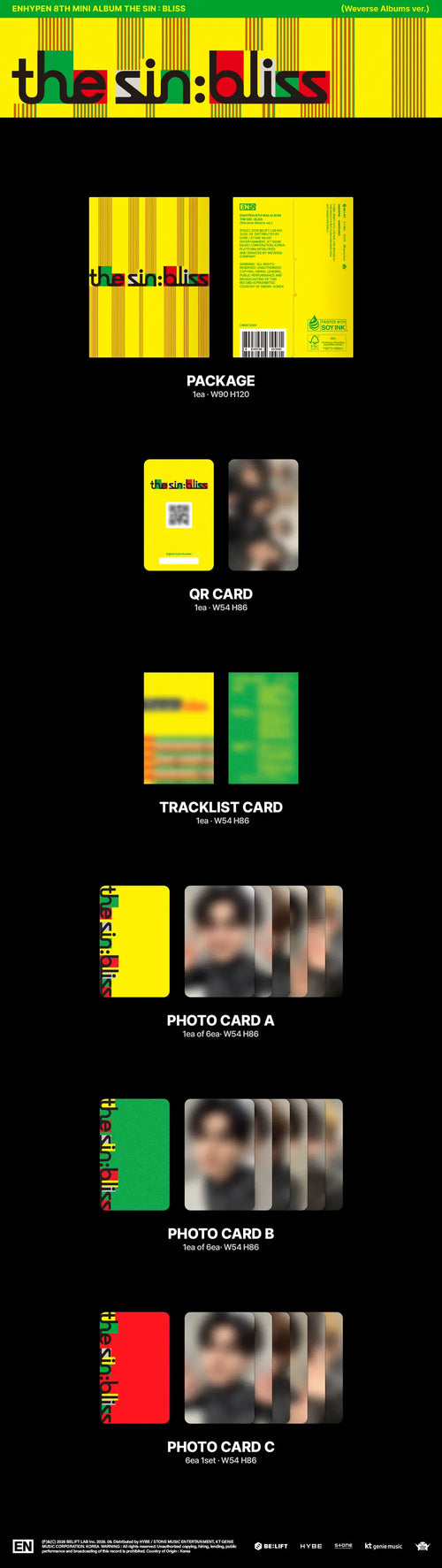 The Sin: Bliss by Enhypen - Weverse Album Version