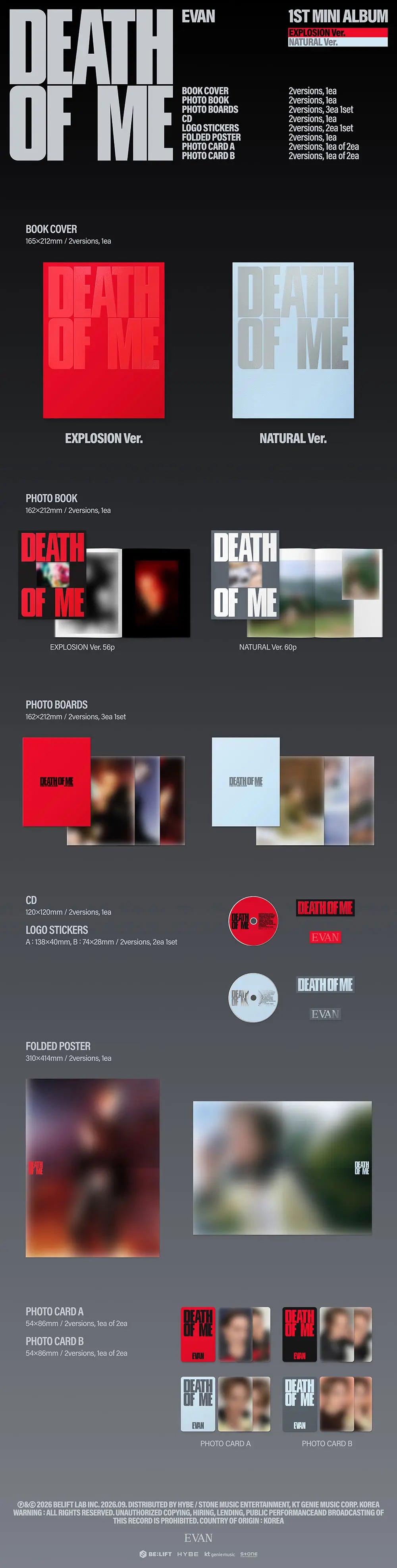 Death of Me by Evan