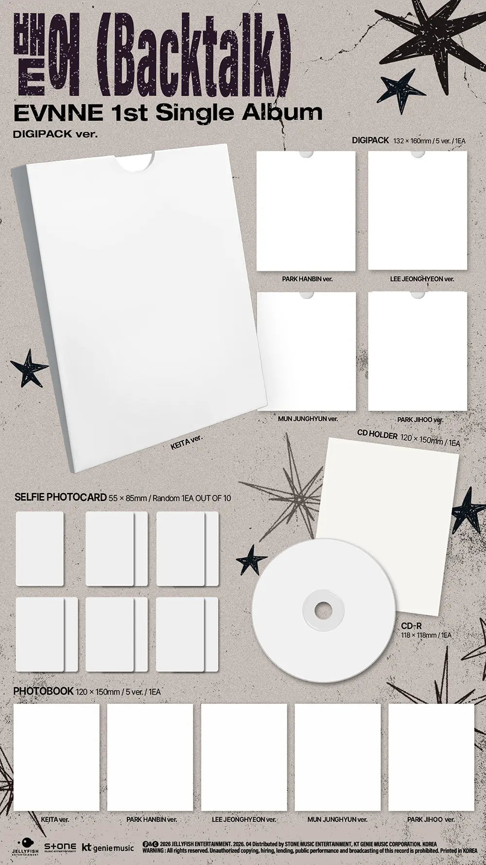 Backtalk by EVNNE - Digipack Version