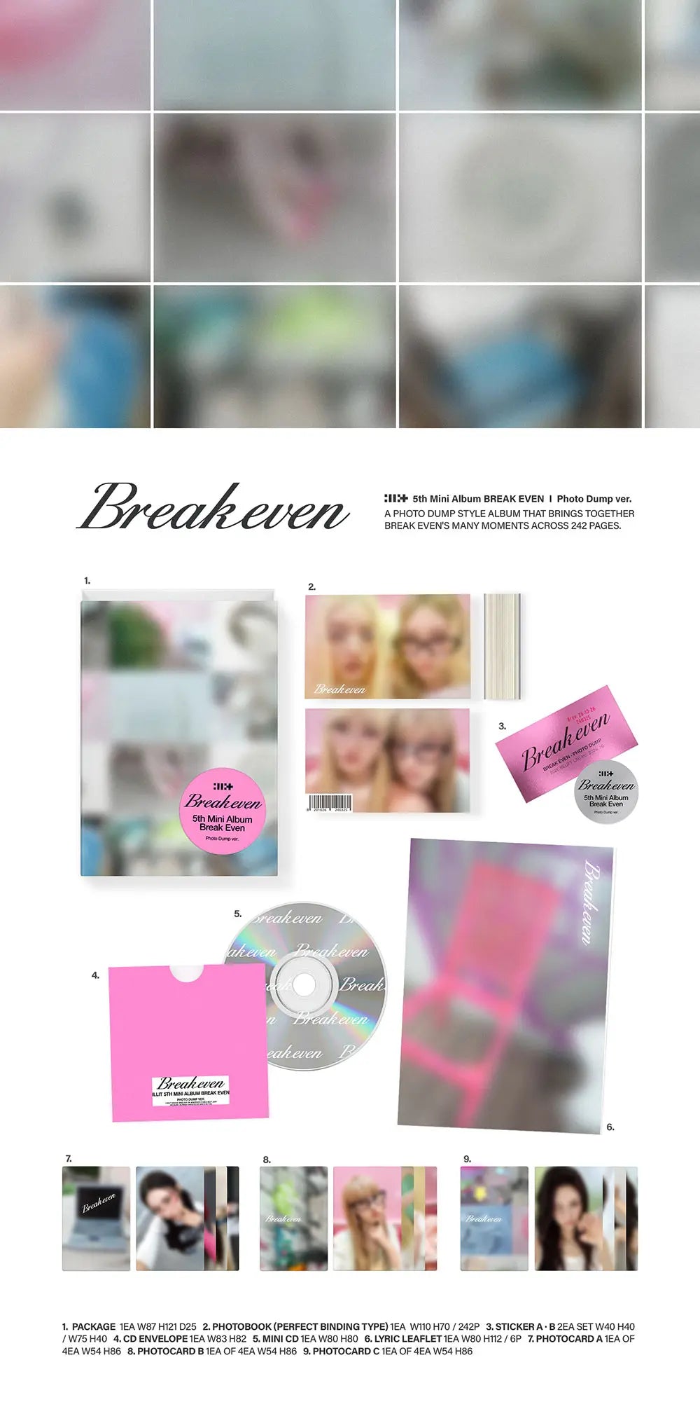 Break Even by ILLIT - Photo Dump Version