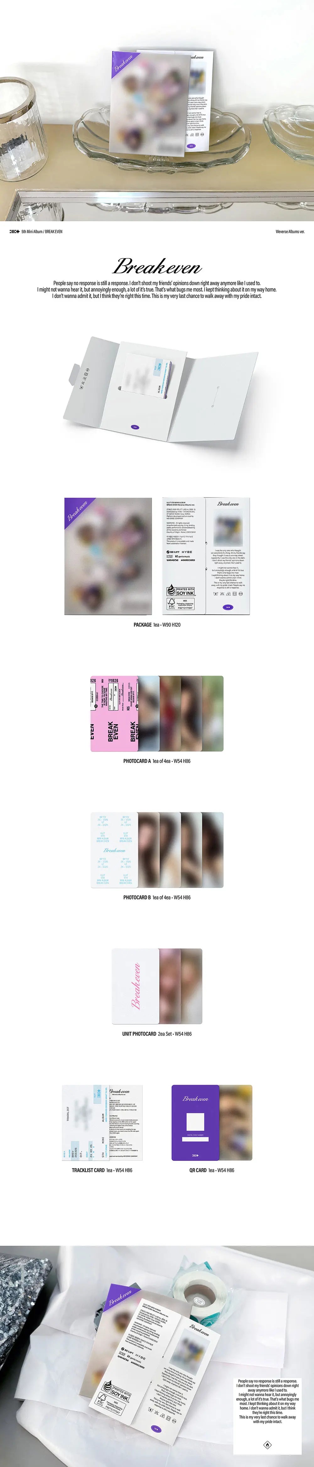 Break Even by ILLIT - Weverse Album Version