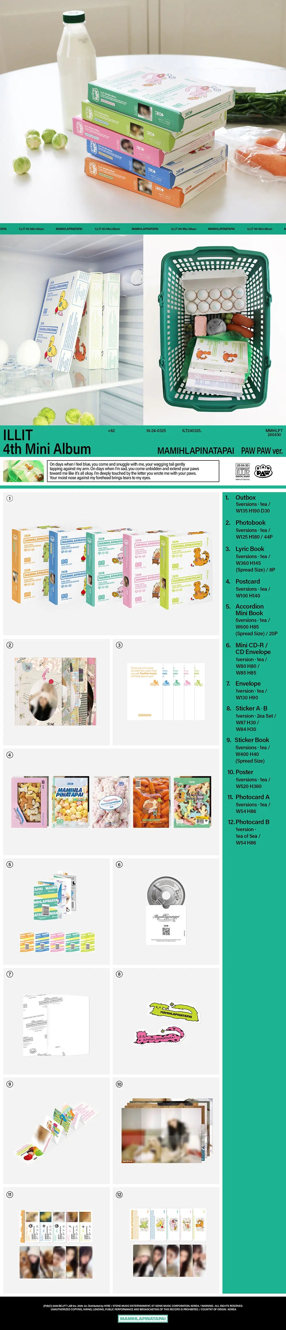 MAMIHLAPINATAPAI by ILLIT - Paw Paw Version