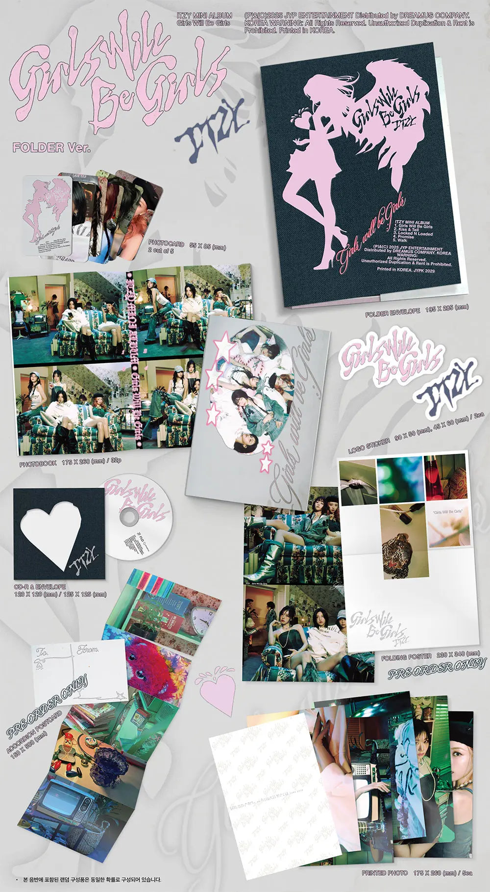 Girls Will Be Girls by Itzy - Folder Version