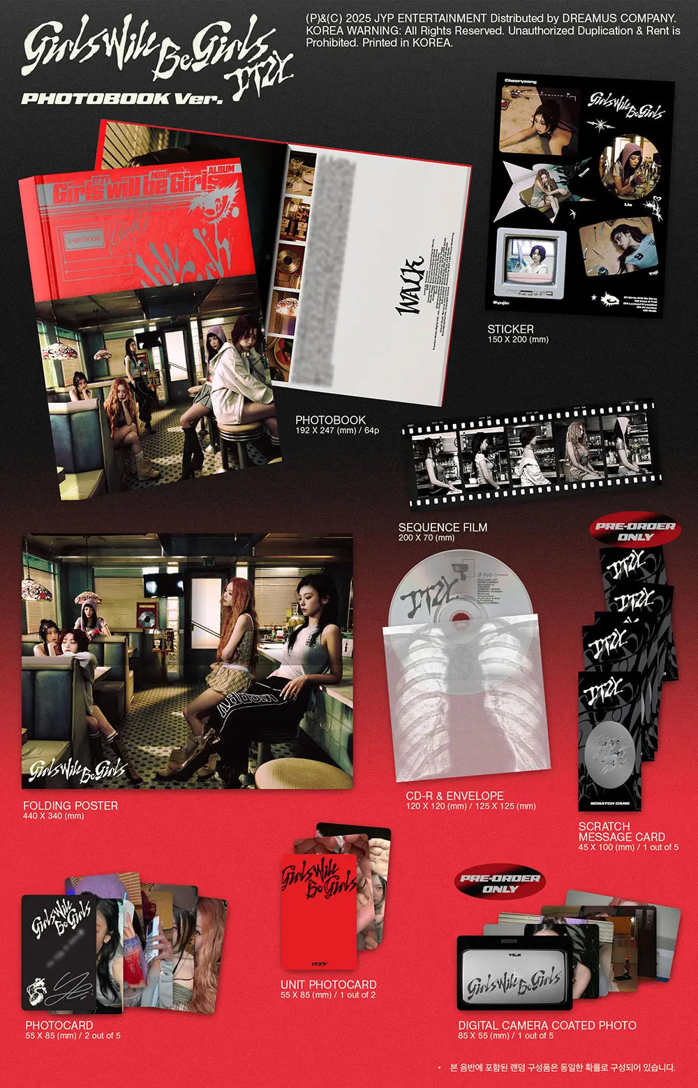 Girls Will Be Girls by Itzy - Photobook Version