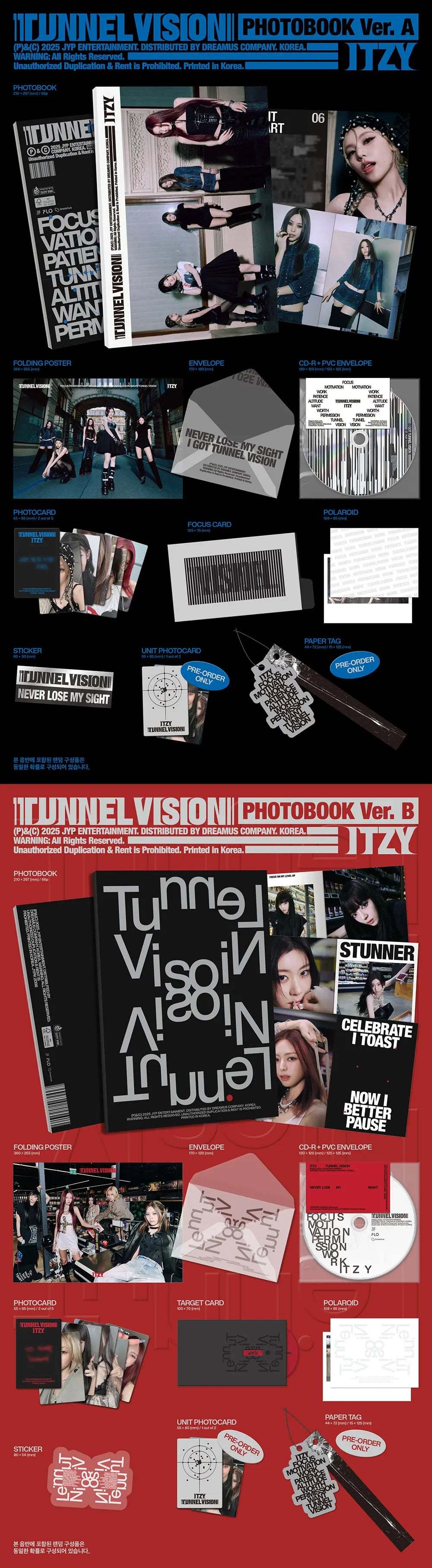 Tunnel Vision by Itzy - Photobook Version