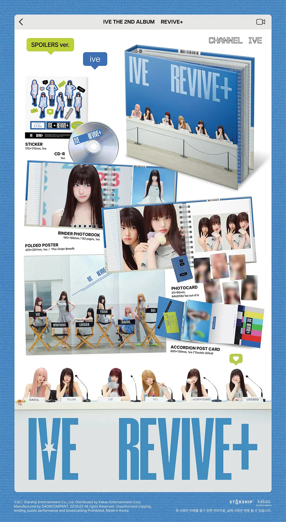 REVIVE+ by IVE - SPOILERS Version