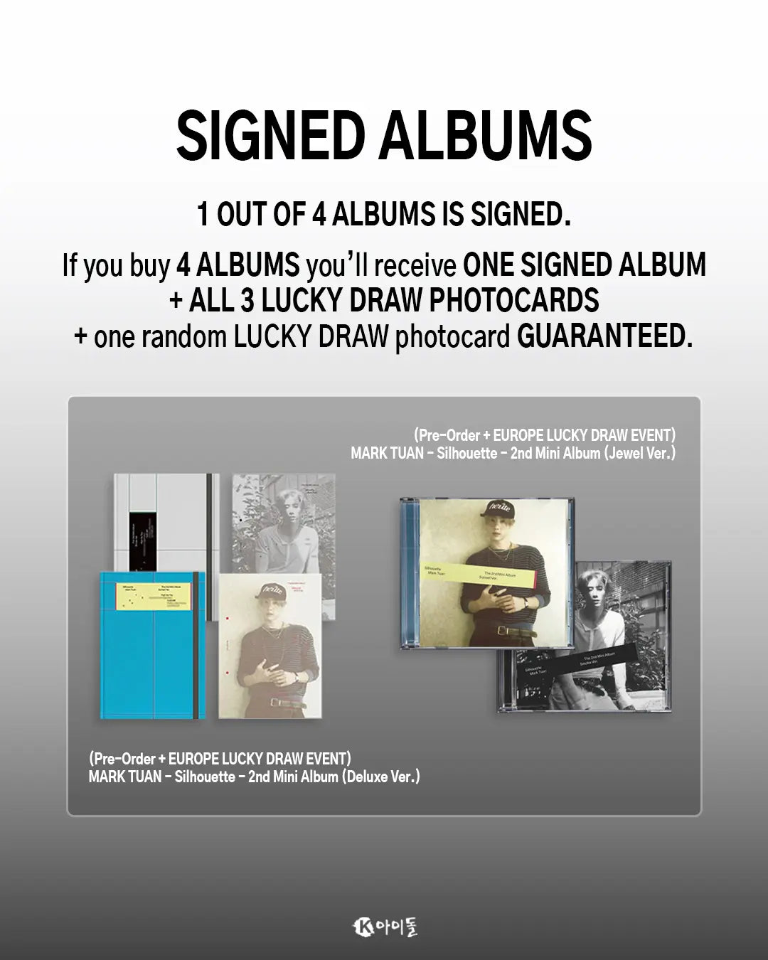 *SIGNED ALBUM & LUCKY DRAW EVENT* Silhouette by Mark Tuan