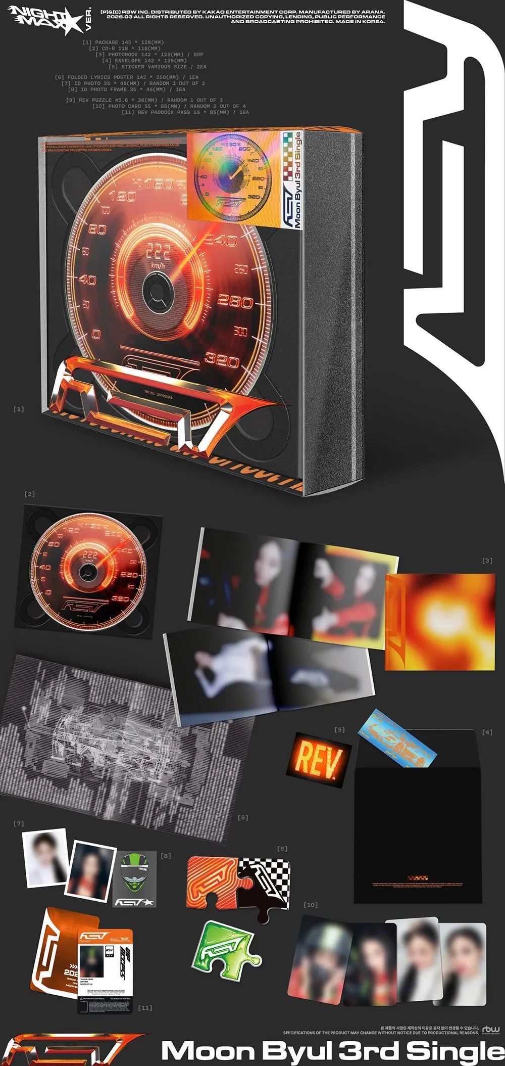 *SIGNED ALBUM AND LUCKY DRAW EVENT* REV by Moon Byul