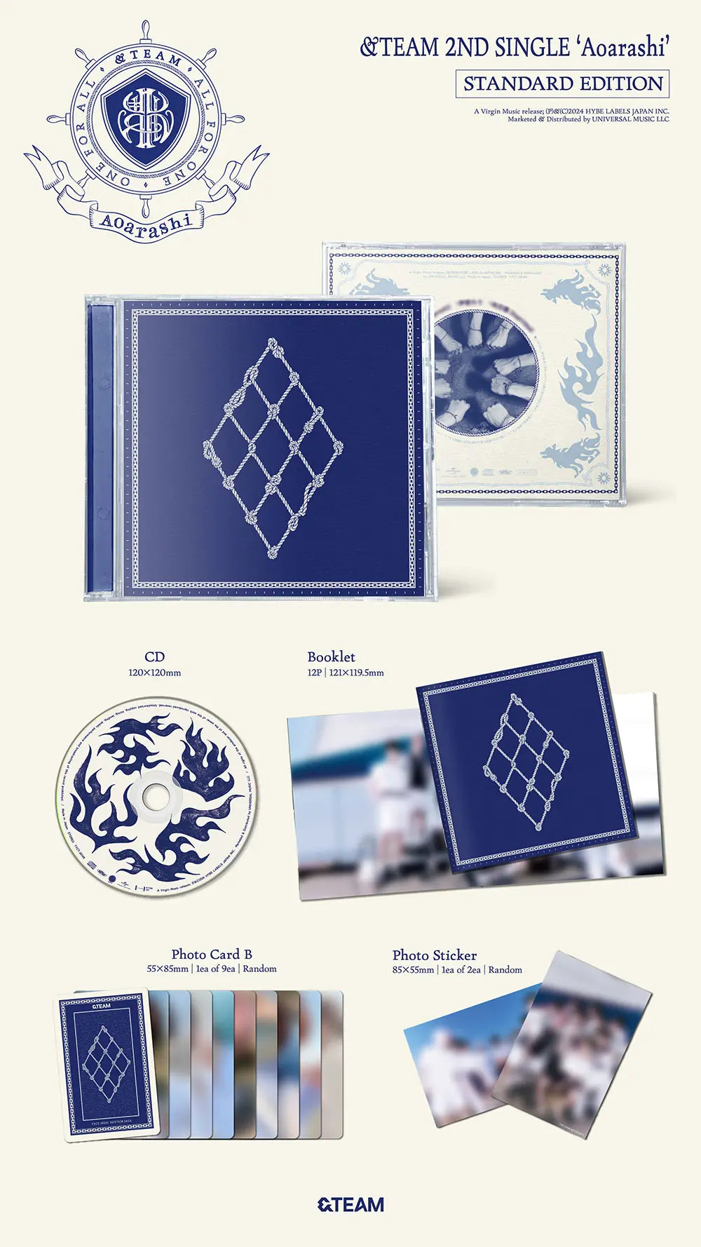 Aoarashi by &TEAM - Standard Version