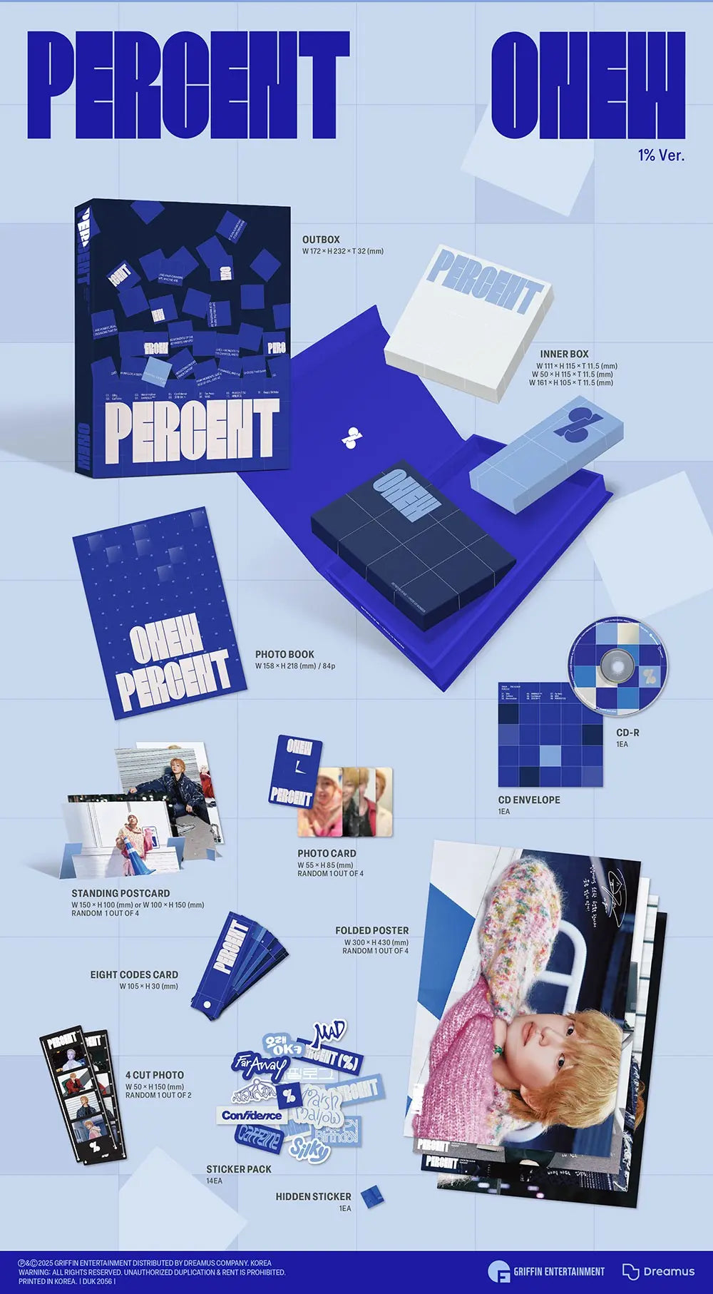 Percent by ONEW - Photobook Version