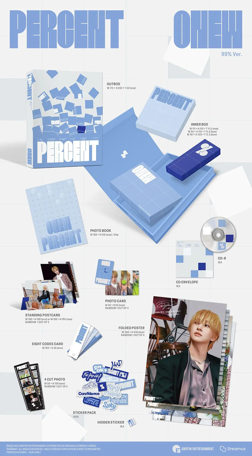 Percent by ONEW - Photobook Version