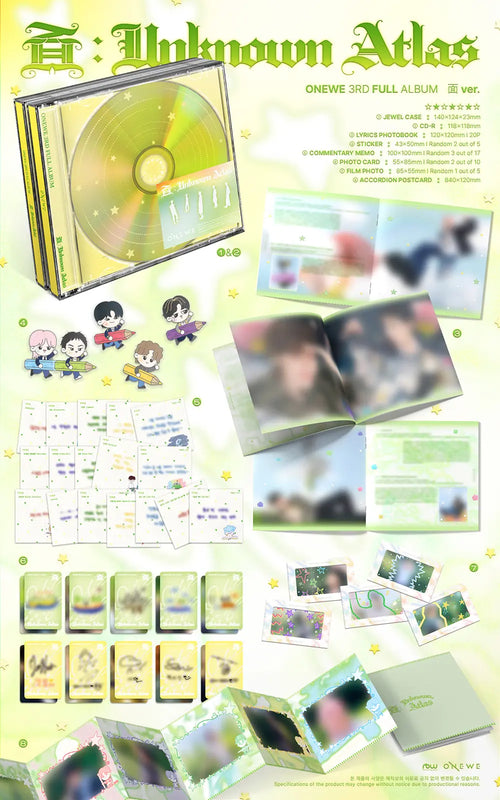 面 : Unknown Atlas BY ONEWE - 面 Version
