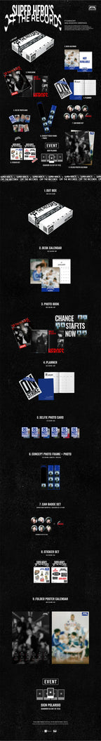 P1Harmony 2026 Season's Greetings 'Super Hero's Off The Records'