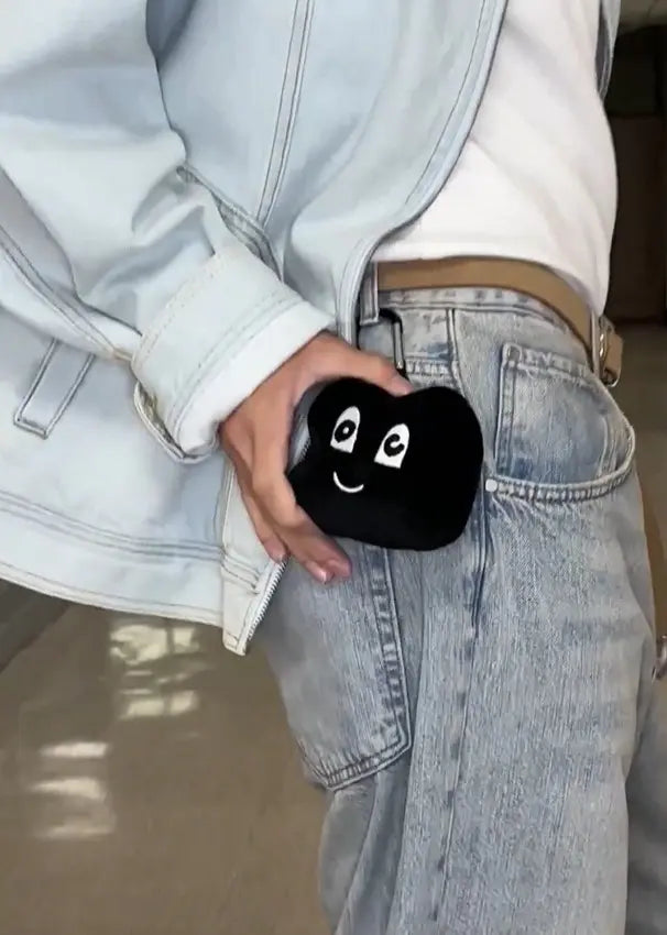 Happy Bean x Big Ocean  Limited Edition Doll Keychain with Photocard